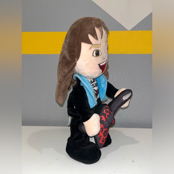 Netflix Stranger Things Eddie Munson Animated Plush Guitar Rocker - Picture 4 of 6